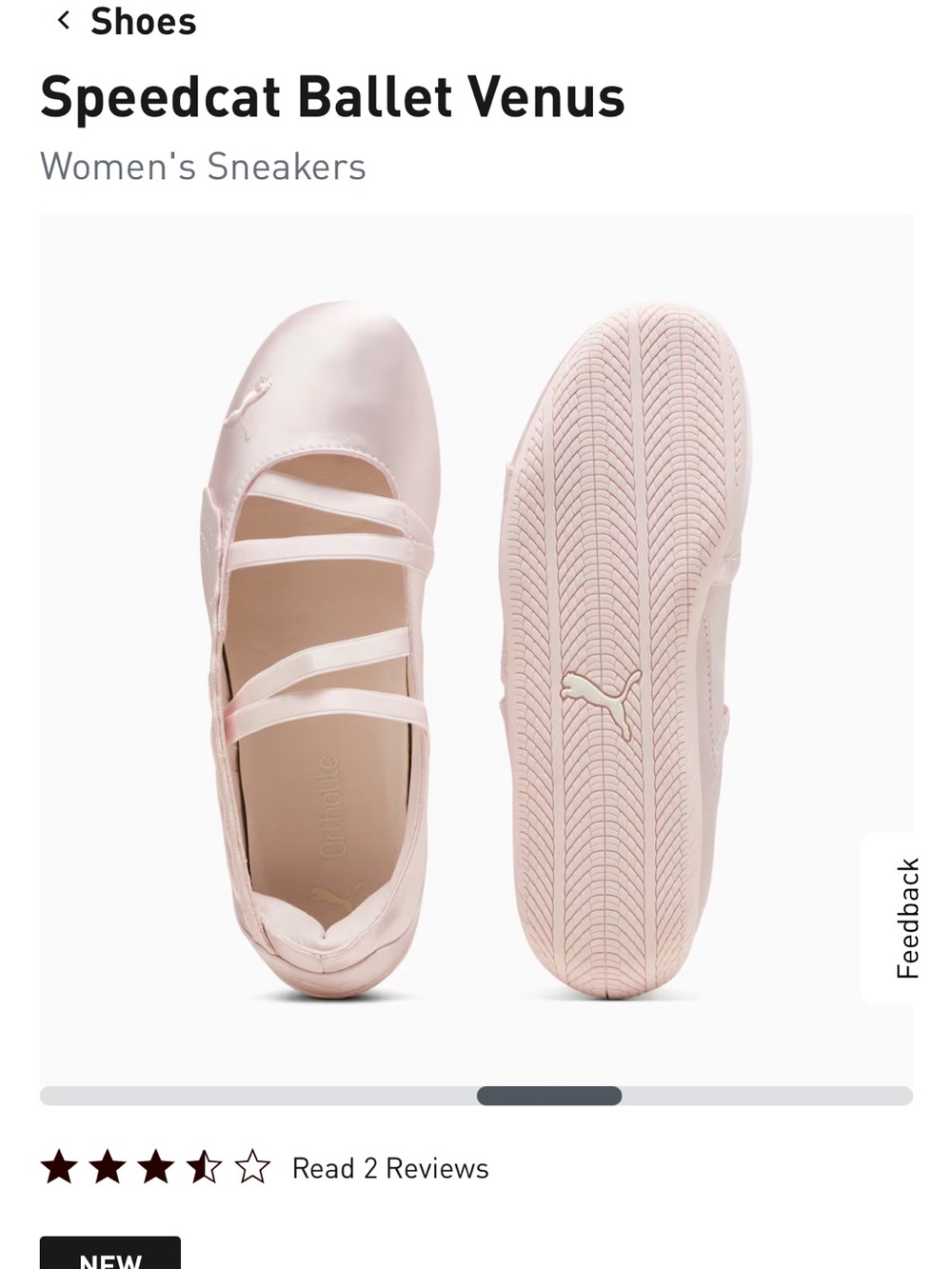 PUMA Speedcat Ballet Venus Women's Sneakers - Blush Pink - Picture 3 of 6